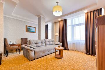 Номер люкс с 1 двуспальной кроватью в Отеле Greenwich Hotel